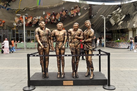 ‘I heard people talk about it with a lot of hate’ … the sculpture outside All Bar One.