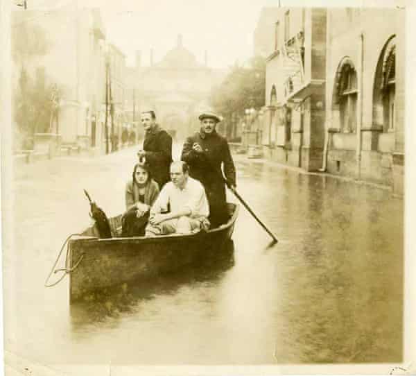 Flooding in St Augustine in the last century. The date and photographer are unknown.