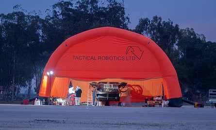 Tactical Robotics AirMule test flight facility