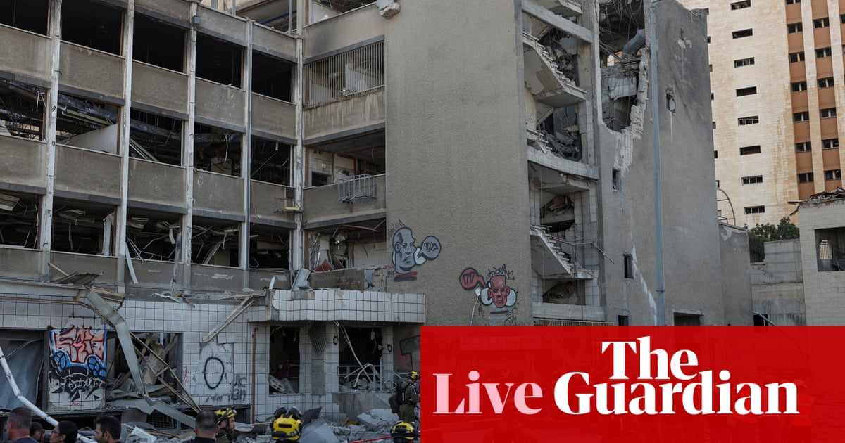 Israel-Iran war live: fresh attacks exchanged as Israel says it has set back Tehran’s nuclear programme by ‘at least two or three years’