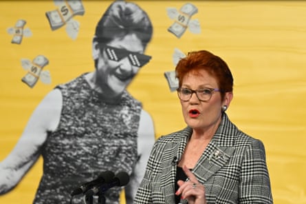 Pauline Hanson, leader of Australia’s One Nation party, has repeatedly breached rules on declaring the flights she takes on her billionaire benefactor’s private jet.