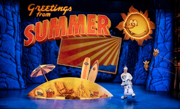 The chilly by no means bothered them anyway: how Frozen made musical magic | Theatre 13 Craig Gallivan (Olaf).