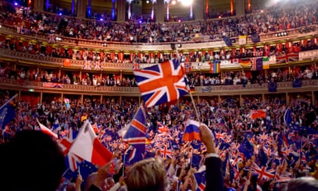 Last Night of the Proms at the Royal Albert Hall in 2018