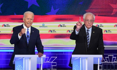 Joe Biden, left, and Bernie Sanders were part of the most diverse field in presidential primary history.
