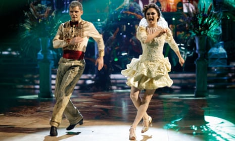 Nigel Harman and Katya Jones.