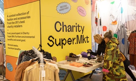 Resale Therapy: Charities Reinvent Old Topshop to Take on Depop and eBay | Retail business 3 Charity.Super.Mkt at Brent Cross shopping center in North West London
