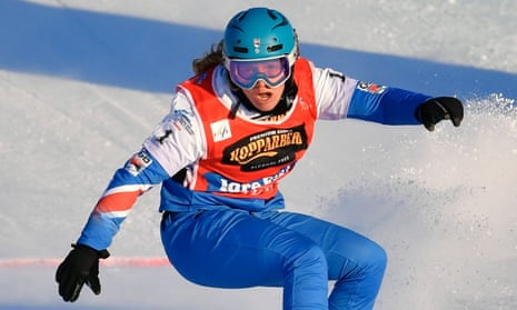 Snowboarder Charlotte Bankes is seen as a strong challenger for a medal at the Winter Olympics.