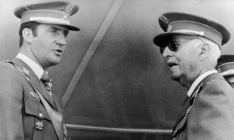 General Franco and Juan Carlos, 1975.