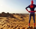 Still image from documentary, The 'Spider-Man' of Sudan