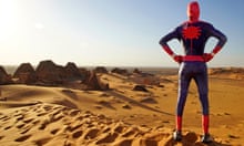Still image from documentary, The 'Spider-Man' of Sudan