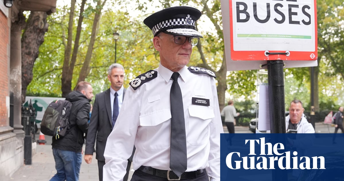 Met's corruption crisis may take more than a decade to fix, commissioner says