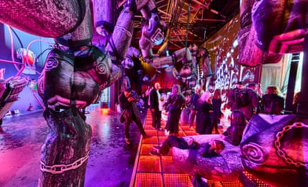 Kink dungeon … Andreas Angelidakis’s creation at the Greek pavilion.
