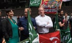 Momentum and unions want vote on strikes and pay at Labour conference