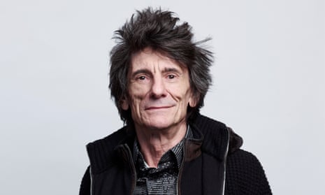 Ronnie Wood photographed in London last month for the New Review.