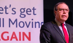 Nigel Dodds at the DUP manifesto launch in Belfast.