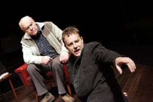 Real-life father and son Timothy West and Samuel West starred in a revival of A Number at the Menier Chocolate Factory, London, in 2010.