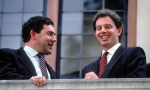 Gordon Brown and Tony Blair in 1994.