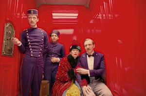 Glorious camp … The Grand Budapest Hotel.