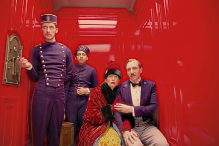 Glorious camp … The Grand Budapest Hotel.