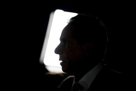 a man’s head is silhouetted