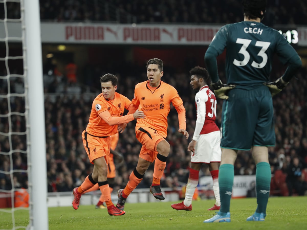 Arsenal abre vantagem, mas deixa Liverpool empatar em jogo com 3 gols de  brasileiros - A Crítica de Campo Grande