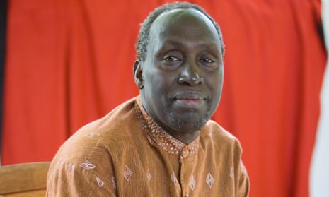 Ngugi wa Thiong’o pictured at the Edinburgh book festival in 2006.