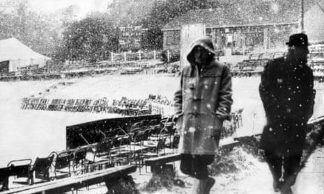 Weatherwatch: freak snow stopped cricket on 2 June 1975 | Extreme ...