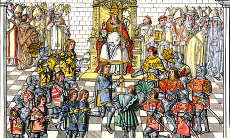 Pope Urban II calling the First Crusade at the Council of Clermont, 1095. Colin Morris studied the power of the medieval papacy in relation to secular forces and non-Christians, such as the Muslims of the eastern Mediterranean.