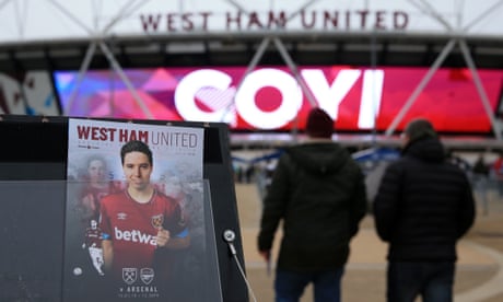 West Ham United v Arsenal: Premier League – live!