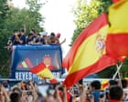 Nearly two million people join Spain’s World Cup celebrations in Madrid