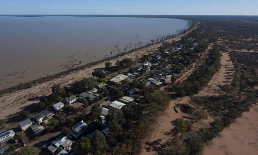 Sunset Strip with Menindee Lake in the background