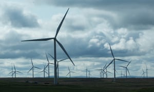 Wind turbines in Scotland