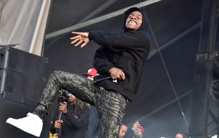 DaBaby performs during the 2019 Rolling Loud festival at Oakland-Alameda County Coliseum.