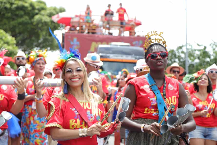 Carnival street band Monobloco