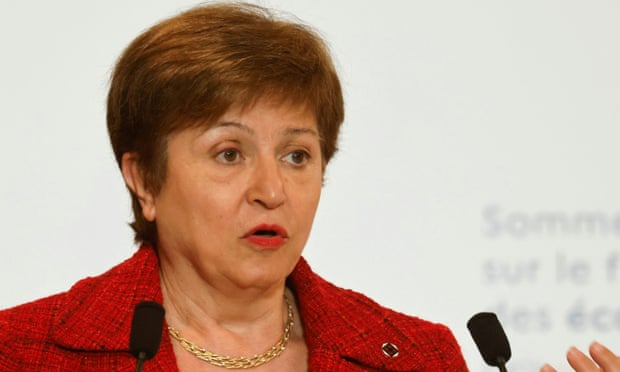The International Monetary Fund director, Kristalina Georgieva