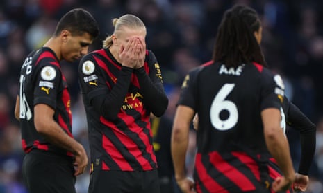 Manchester City will face Aston Villa on Sunday with a cloud hanging over them