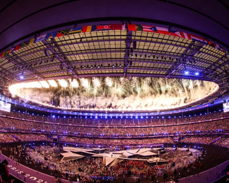 The closing ceremony of the 2024 Olympic in Paris