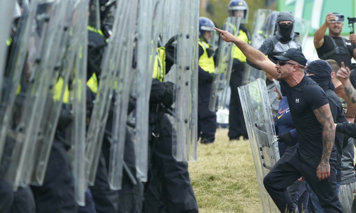 Claims of two-tier policing during 2024 summer riots 'baseless', report finds | Police | The Guardian