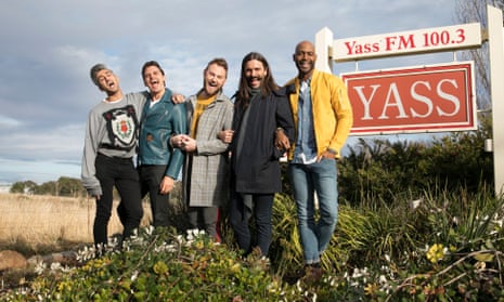 The fab five from Netflix’s Queer Eye in the rural town of Yass, Australia