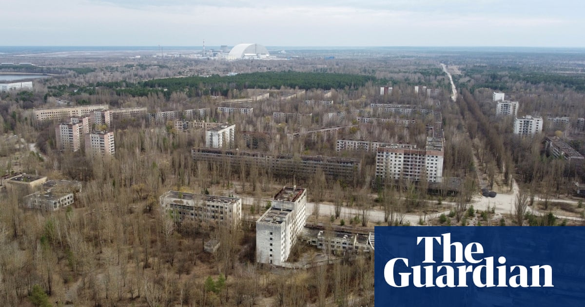 Forest fires erupt around Chernobyl nuclear plant in Ukraine