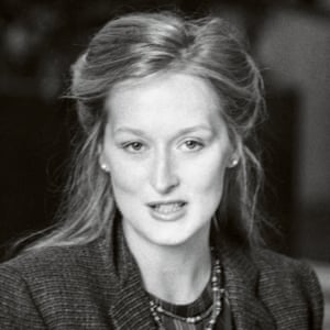 Johns’s 1980 portrait of Meryl Streep