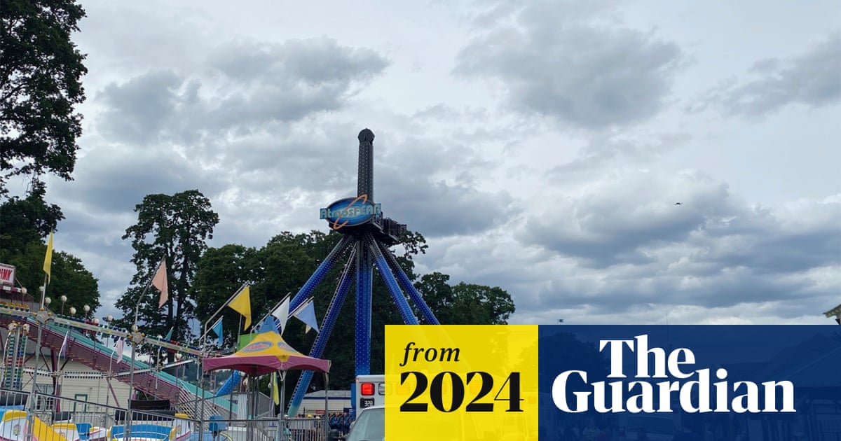 Oregon officials rescue 28 people stuck upside down on amusement park ride ...