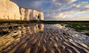 Sand ripples at Kingsgate bay