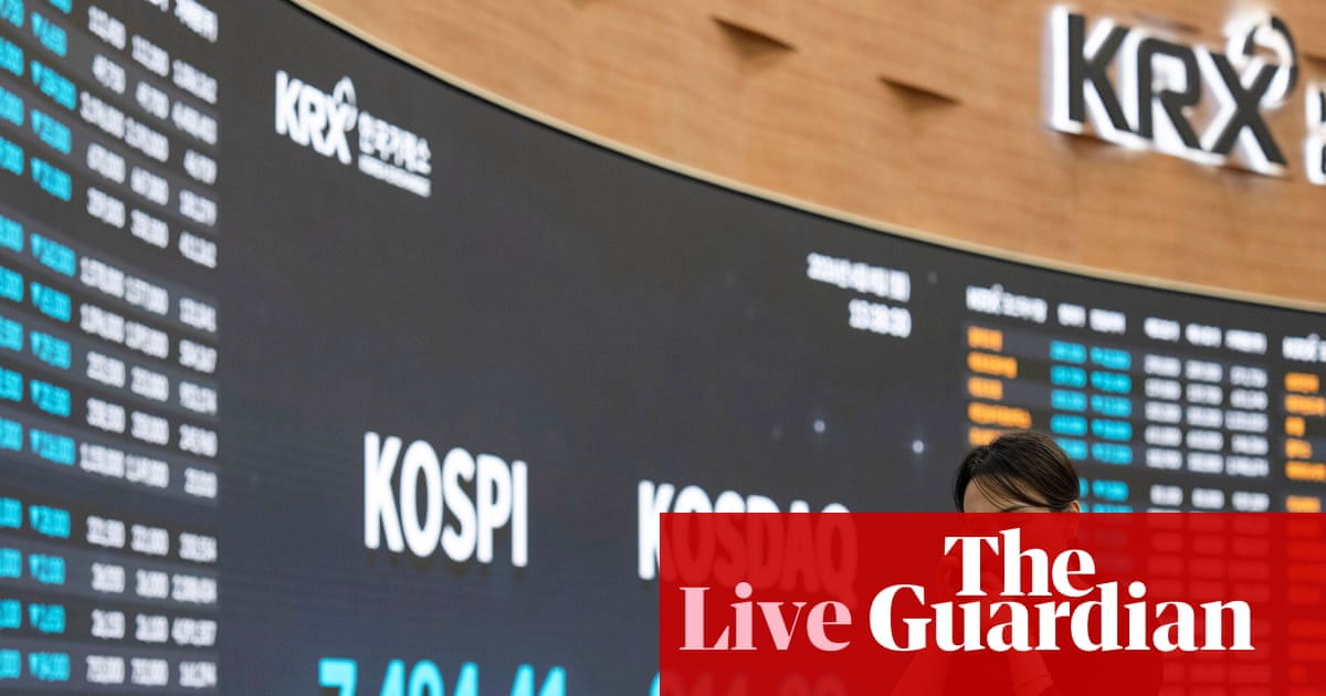 Asian stocks fall as US and Iran exchange fire – business live