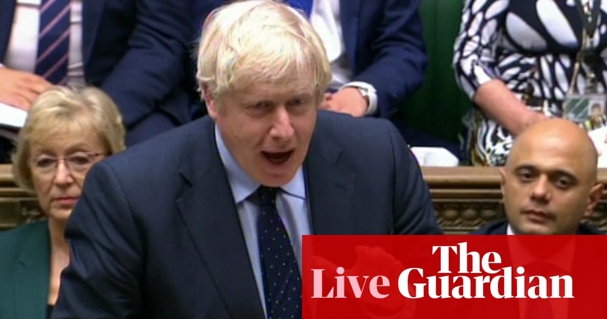 Brexit: Tory MP defects to Lib Dems as Boris Johnson makes statement on G7 summit – live news
