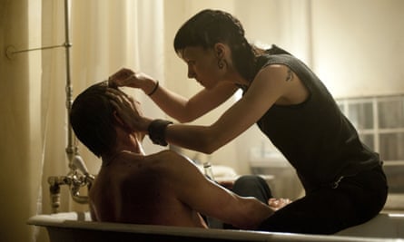 Daniel Craig and Rooney Mara in the 2011 film adaptation of The Girl With the Dragon Tattoo.