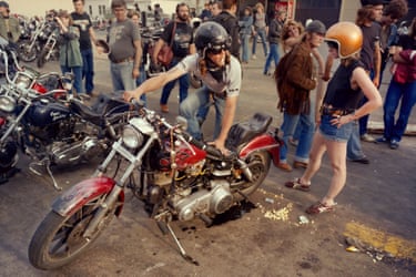Daytona Beach, FloridaThese photographs carry that restless hum, the thrill and the risk, the romance and the trouble, the small freedom of choosing the open road over the humdrum