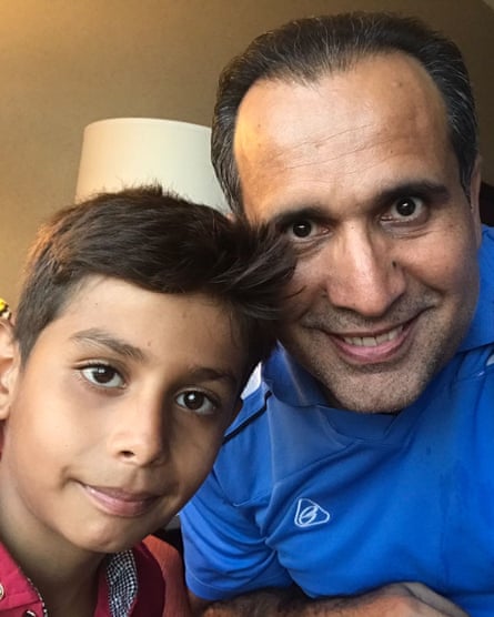 Bahaudin Mujtaba was able to get his newly adopted son Noman out of Afghanistan.