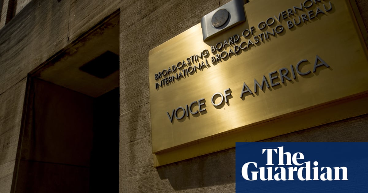 Voice of America journalists condemn Trump-backed boss over spy remarks