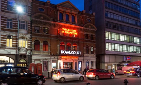 The Royal Court theatre in London. Abhishek Majumdar claimed his play Pah-la was shelved because of fears over an arts programme in Beijing.